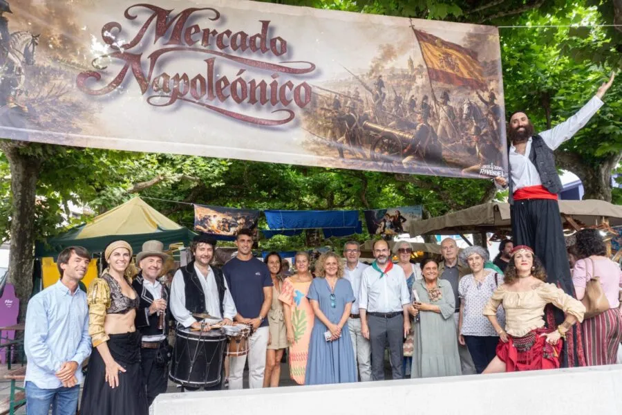 Noticias de Cantabria | El Cántabro | Torrelavega inaugura el Mercado Napoleónico, una de las novedades de las Fiestas de la Virgen Grande