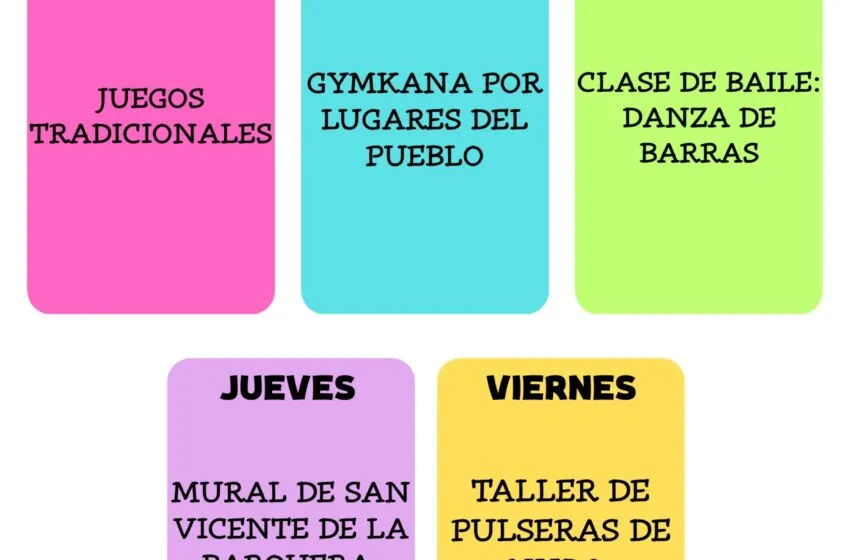  Llega la «Semana Mozuquines» con actividades para los más pequeños