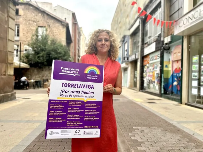 Noticias de Cantabria | El Cántabro | Torrelavega refuerza su compromiso con unas fiestas seguras, igualitarias y libres de agresiones sexistas