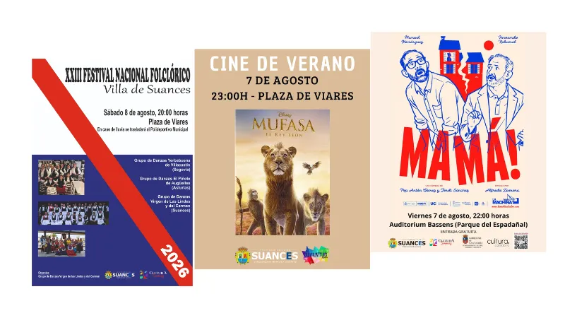 Noticias de Cantabria | El Cántabro | Suances ofrecerá un fin de semana repleto de cultura con teatro, cine, folclore, música y magia para todos los públicos