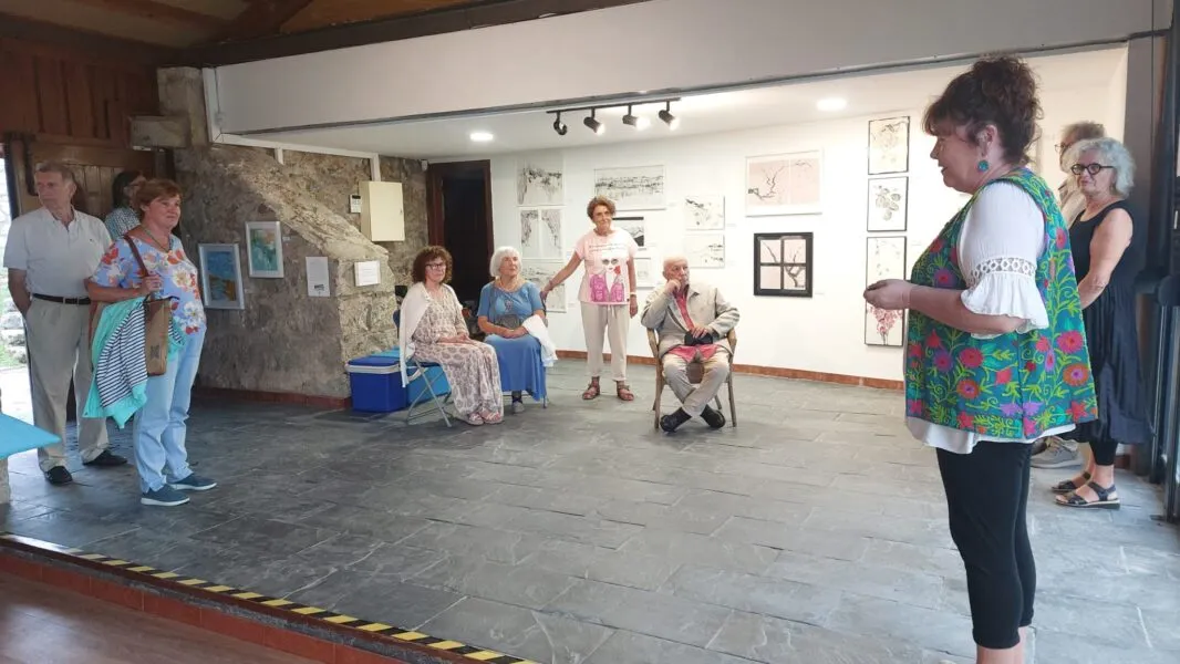 Noticias de Cantabria | El Cántabro | El Torco conecta Cantabria e Irlanda a través de la pintura de Anita Morgan