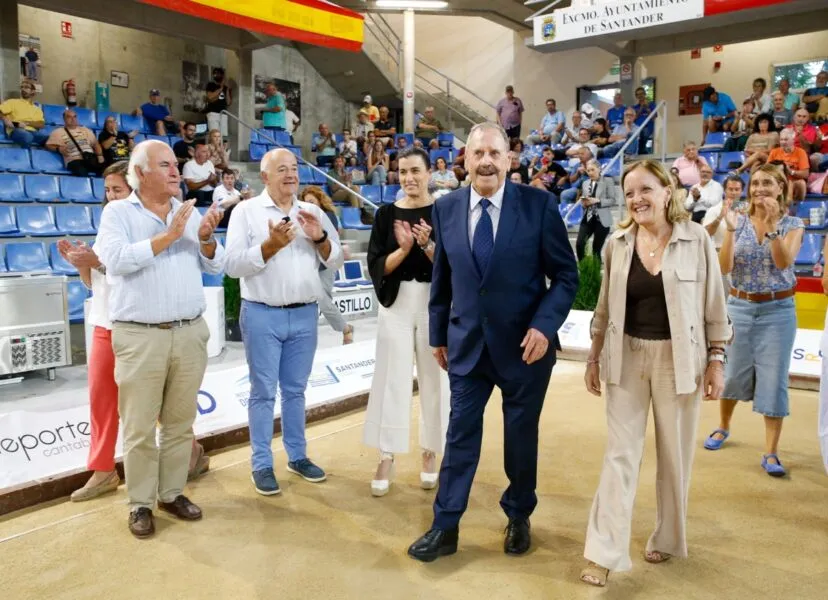 Isabel Urrutia ha estado presente en el acto homenaje a Toño Gómez. (Foto: Lara Revilla)