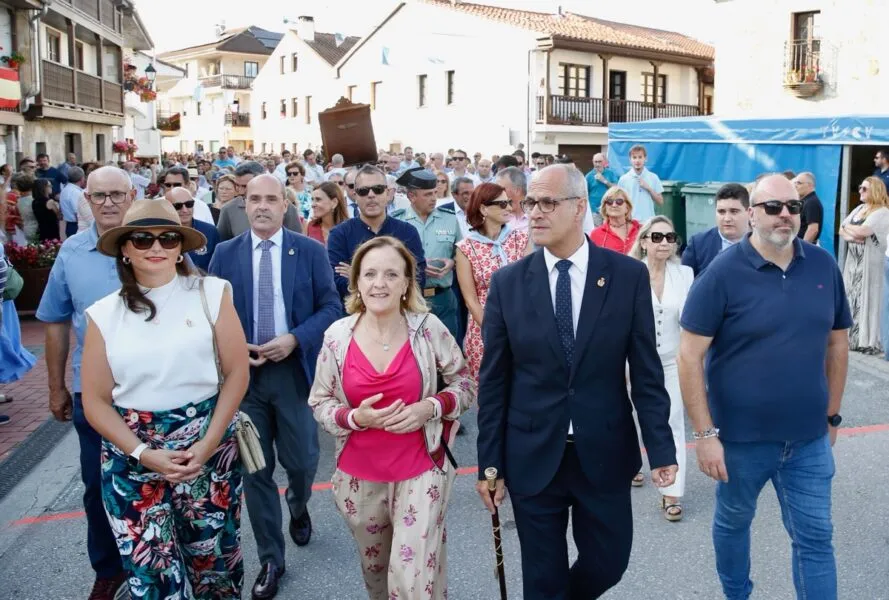 Urrutia ha acudido hoy a Escalante, donde ha participado en todo los actos con motivo d ela festividad de la Virgen de la Cama (Foto: Lara Revilla)