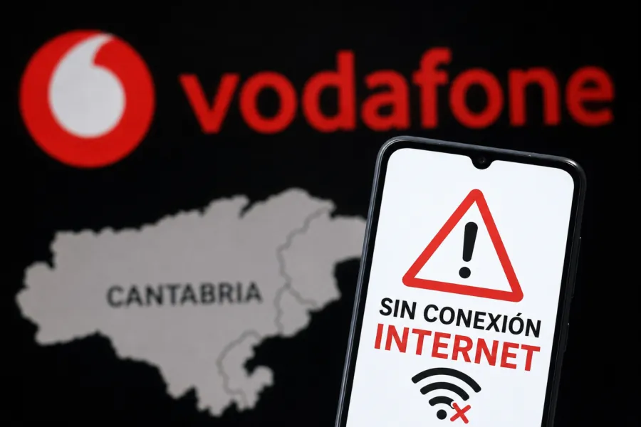 Noticias de Cantabria | El Cántabro | Una avería de Vodafone deja sin Internet a usuarios de Cantabria y genera problemas durante varias horas