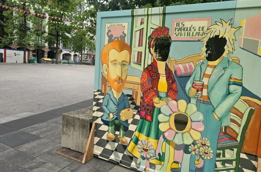 Torrelavega incorpora por primera vez tres photocalls a la decoración de las Fiestas de la Virgen Grande