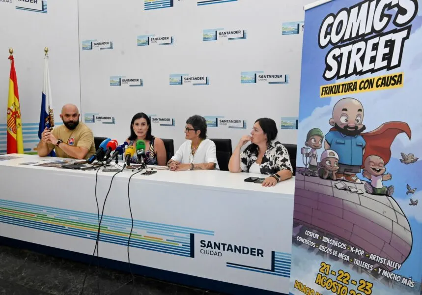 Noticias de Cantabria | El Cántabro | Santander acogerá del 21 al 23 de agosto la segunda edición de Comic’s Street a beneficio de AMARA