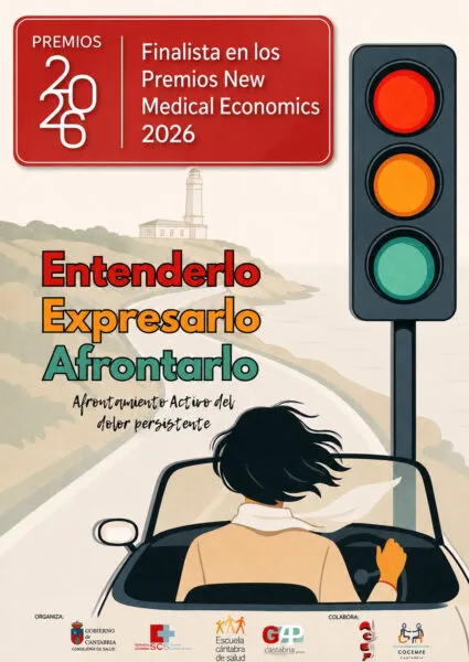 La campaña 'El Semáforo del Dolor' competirá con otras cinco candidaturas más nacionales al premio a la mejor campaña de divulgación sociosanitaria en los Premios New Médical Económics (Foto: Gobierno de Cantabria)