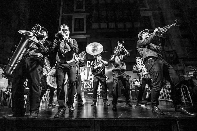 Imagen del grupo musical 'Cosa nostra' que participa esta semana en el circuito 'Territorio'. (Foto: Gobierno de Cantbria)
