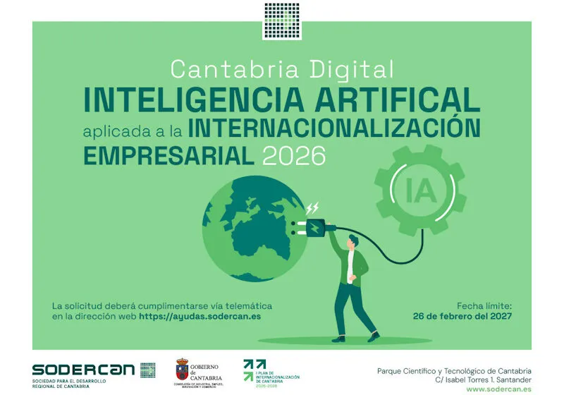 El programa forma parte de las actuaciones contempladas en el I Plan de Internacionalización de Cantabria 2025-2028.