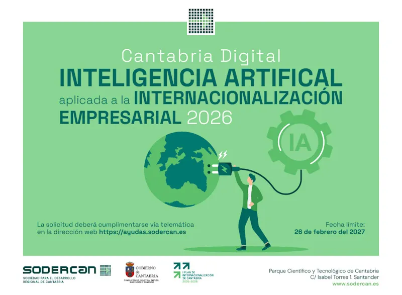 El programa forma parte de las actuaciones contempladas en el I Plan de Internacionalización de Cantabria 2025-2028.