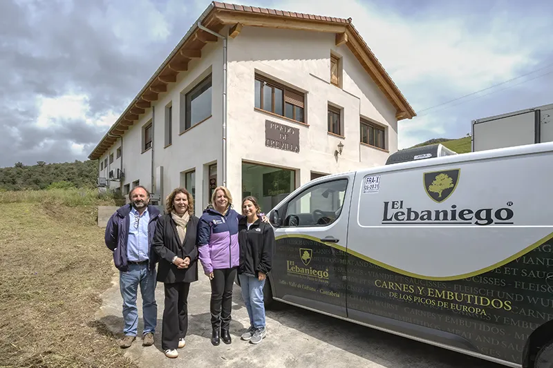  Susinos felicita a la industria cárnica ‘El Lebaniego’ por su «emprendimiento, determinación y arraigo» para mantener vivo el medio rural