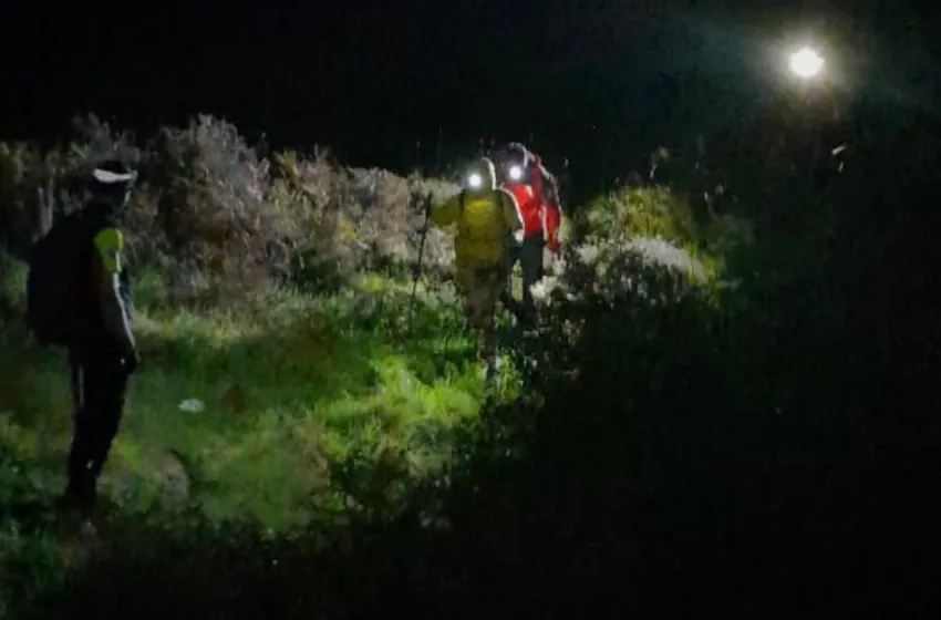 Rescatada una senderista con principio de hipotermia tras desorientarse en Liendo