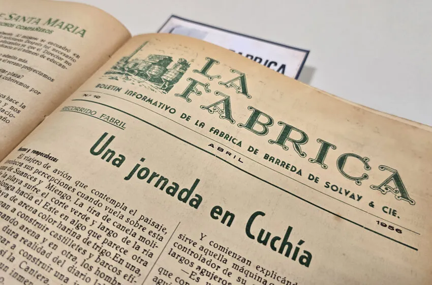 Noticias de Cantabria | El Cántabro | La Biblioteca de la Universidad de Cantabria recupera la memoria de trabajadores de Solvay a partir de 20 años de la revista La Fábrica