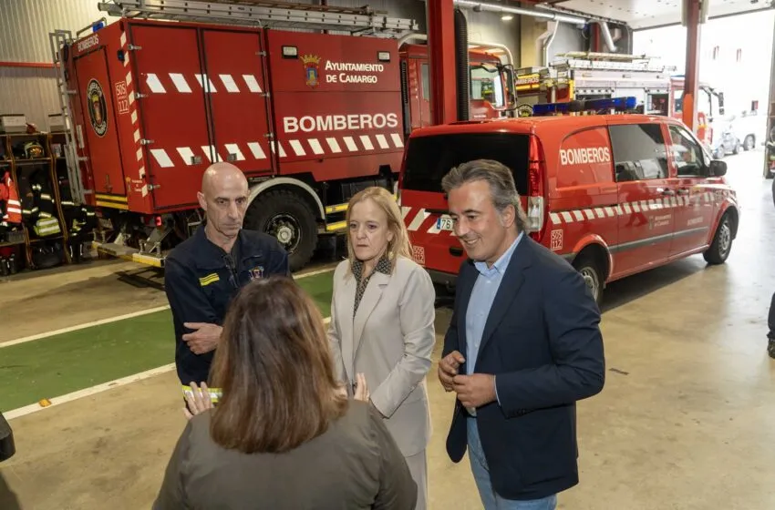  Camargo aprobará mañana el convenio que eleva a 400.000 euros anuales la financiación autonómica del servicio de extinción de incendios