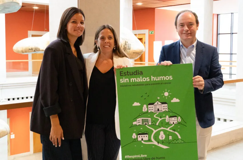  La UC y la Asociación Española Contra el Cáncer amplían a 16 espacios su campaña contra el tabaco