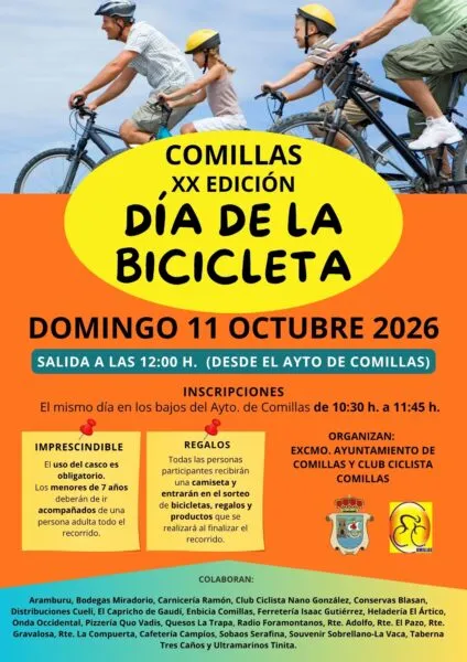Noticias de Cantabria | El Cántabro | Comillas celebrará el 11 de octubre la XX edición del Día de la Bicicleta 