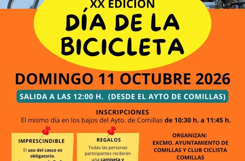 Noticias de Cantabria | El Cántabro | Comillas celebrará el 11 de octubre la XX edición del Día de la Bicicleta 
