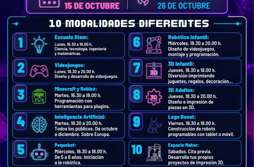Noticias de Cantabria | El Cántabro | La Escuela de Robótica de Bezana ofrecerá a partir de octubre diez talleres para todas las edades
