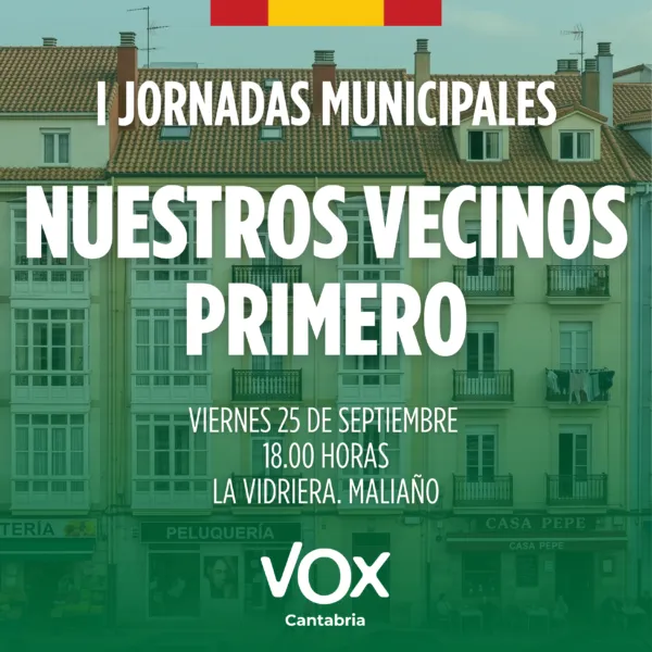 Noticias de Cantabria | El Cántabro | VOX Cantabria reúne este viernes a sus cargos municipales en Maliaño