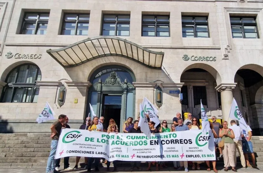 Noticias de Cantabria | El Cántabro | CSIF inicia movilizaciones en Correos por la falta de personal y la precariedad laboral