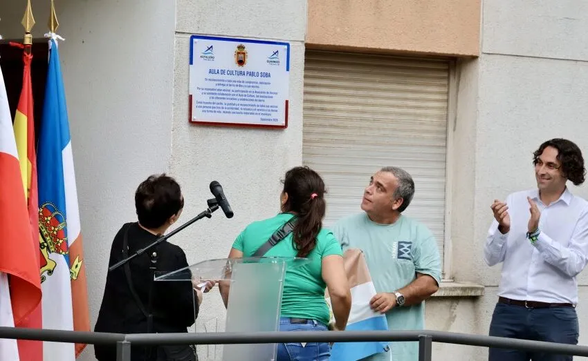  BOO MANTIENE VIVO EL LEGADO DE PABLO SOBA DANDO SU NOMBRE AL AULA DE CULTURA