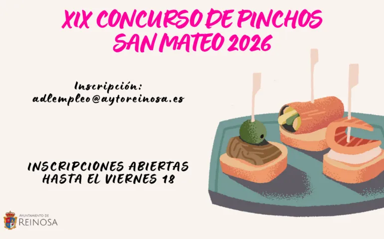 Noticias de Cantabria | El Cántabro | Base XIX Concurso de Pinchos San Mateo 2026