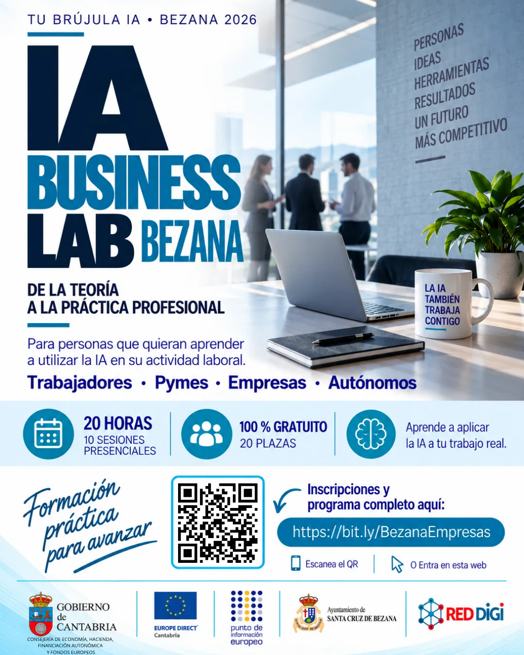 Noticias de Cantabria | El Cántabro | ‘Tu Brújula IA’ acercará la inteligencia artificial a vecinos y empresas de Bezana