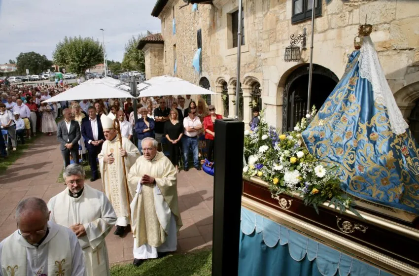  Silva y Susinos acompañan a los vecinos de Ribamontán al Mar en los actos que honran a su patrona, la Virgen de Latas