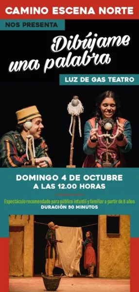 Noticias de Cantabria | El Cántabro |  ‘Dibújame una palabra’ llega al Teatro Municipal Concha Espina de la mano de Camino Escena Norte