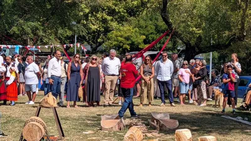 El consejero de Economía esta mañana en la celebración de la Romeria del Faro en Santander