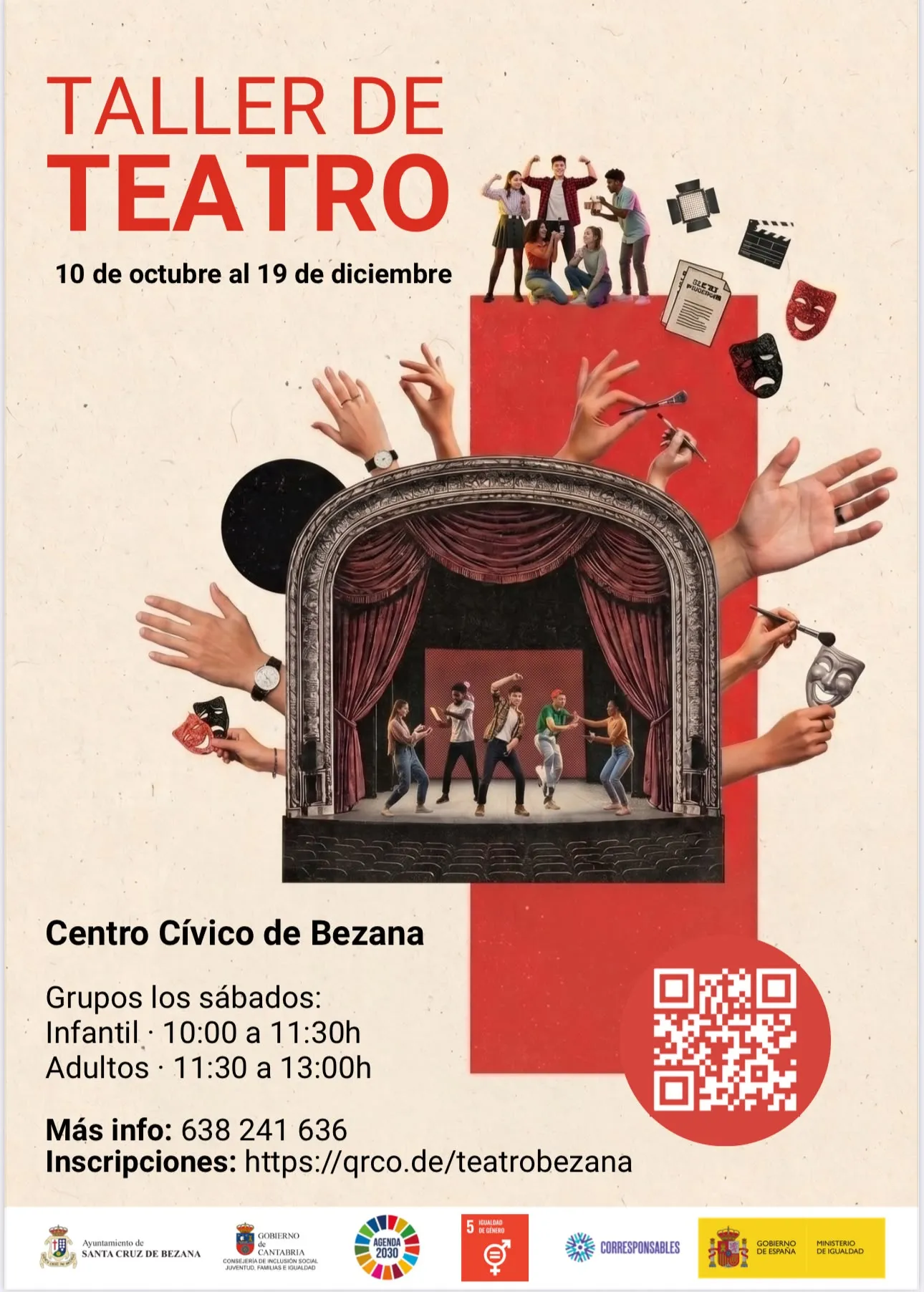 Noticias de Cantabria | El Cántabro | En octubre, el Centro Cívico de Bezana estrena dos talleres de teatro y reanuda la actividad de Espacio Joven
