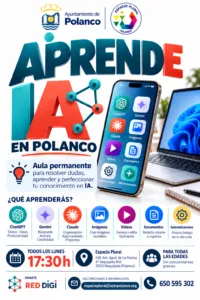 Noticias de Cantabria | El Cántabro | Polanco abre un aula permanente para aprender a usar la inteligencia artificial en la vida diaria