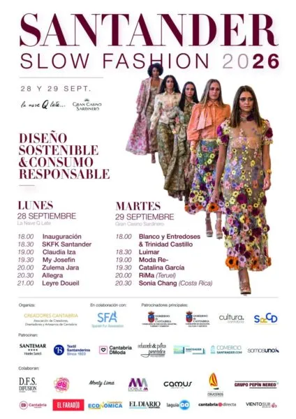 Noticias de Cantabria | El Cántabro | El Gobierno de Cantabria destaca el papel del consumo responsable y del comercio local en el marco de la 'Santander Slow Fashion 2026'