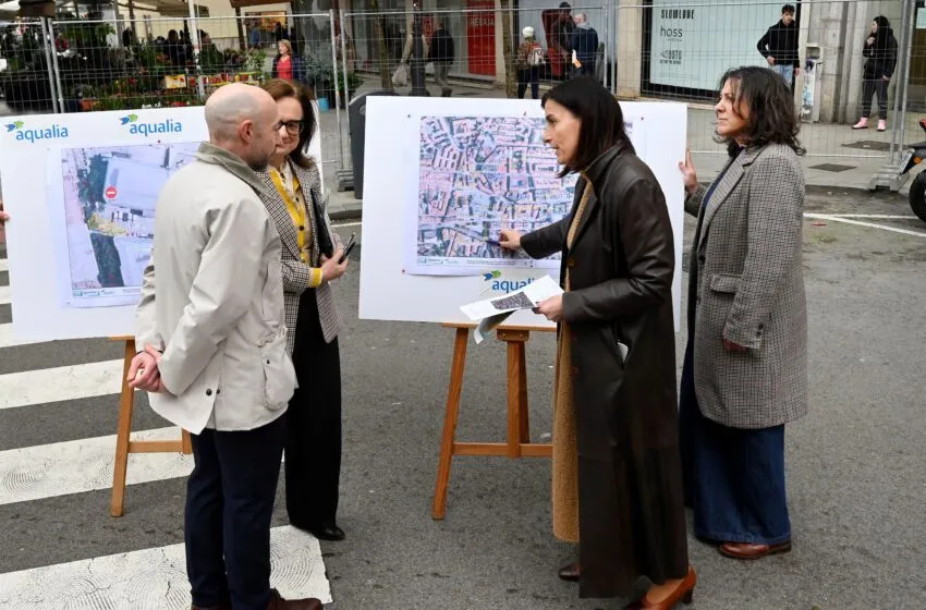  Comienzan los trabajos para instalar nuevas rejillas de drenaje en el entorno del Ayuntamiento