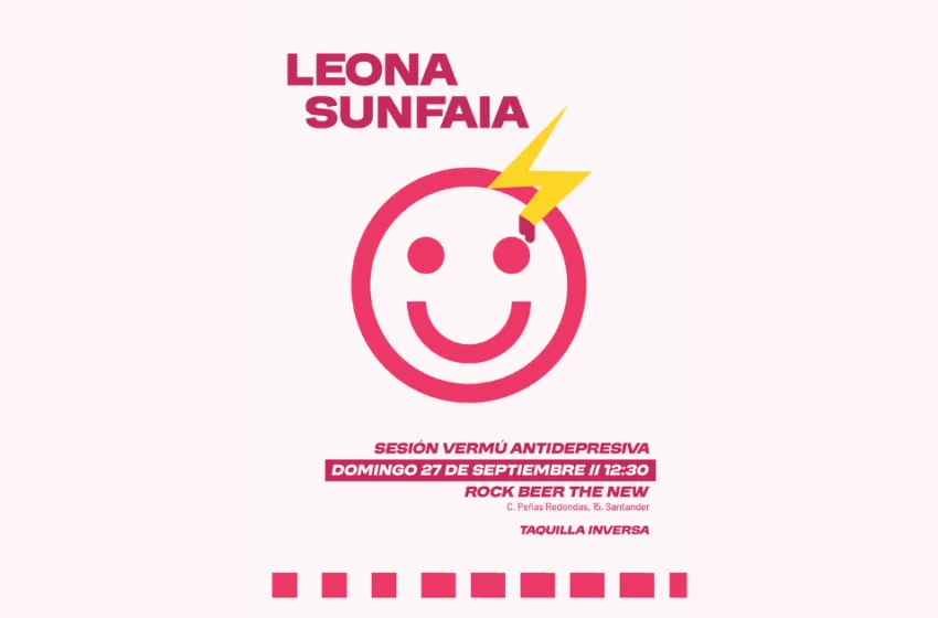  Leona y Sunfaia llevan el rock al vermú del domingo en Santander
