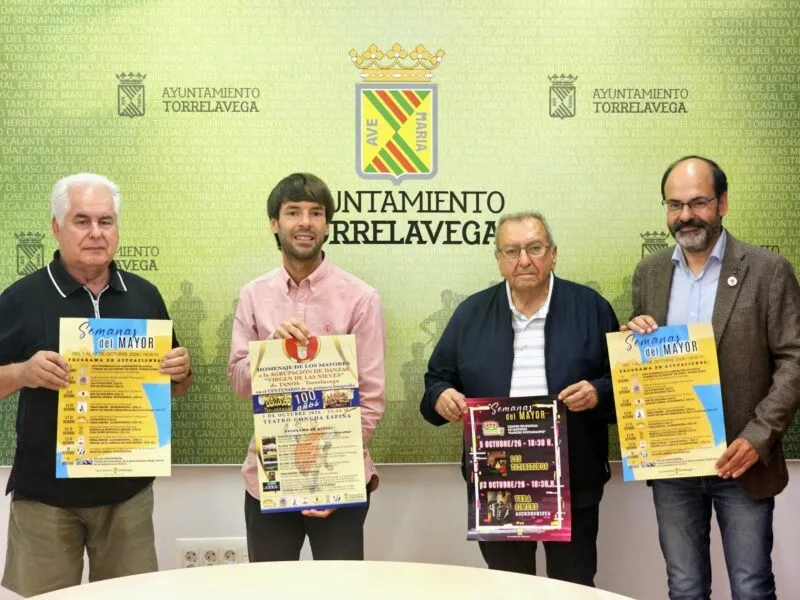 Noticias de Cantabria | El Cántabro | La II Semana del Mayor llevará actividades a los centros de mayores de Torrelavega del 1 al 17 de octubre