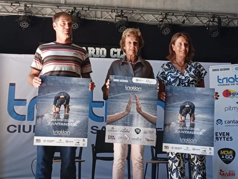Noticias de Cantabria | El Cántabro | El triatlon Ciudad de Santander recorrerá las calles de la ciudad el domingo 20