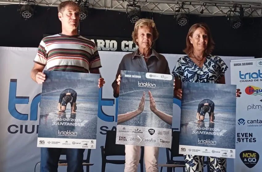 Noticias de Cantabria | El Cántabro | El triatlon Ciudad de Santander recorrerá las calles de la ciudad el domingo 20