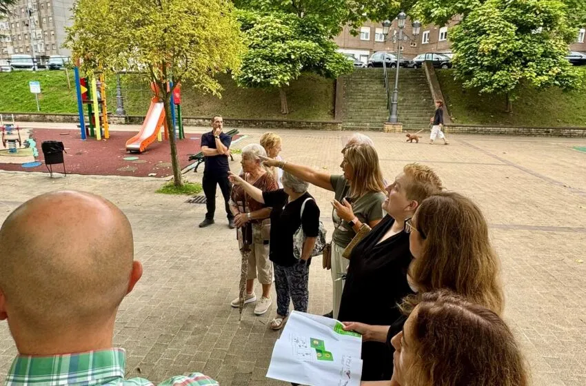 El Ayuntamiento consensúa con los vecinos nuevas mejoras para el parque de La Teja