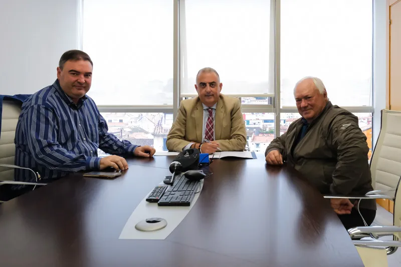 Media ha mantenido un encuentro con el regidor municipal en la sede de la Consejeria (Foto: Raul Lucio)