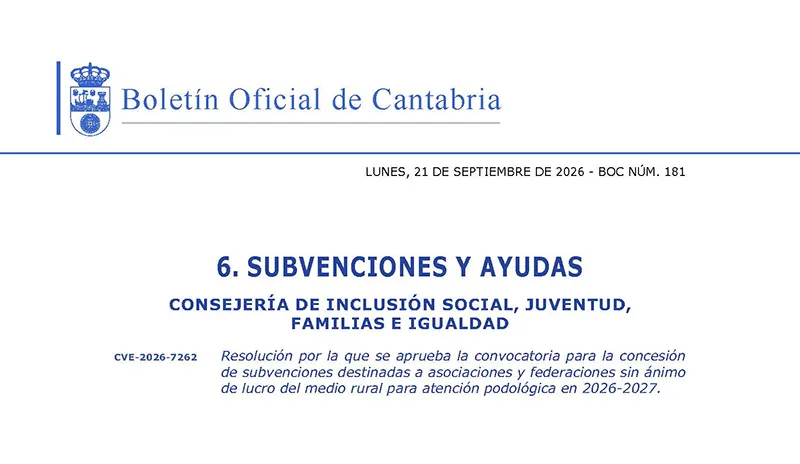 El plazo de presentación de solicitudes es de 20 días hábiles.