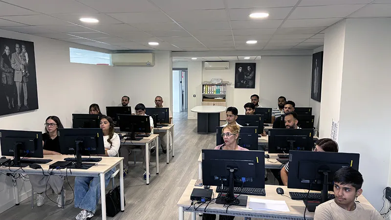 Imagen de alumnos en un programa experiencial de formación y empleo (Foto: Oficina de Comunicación)