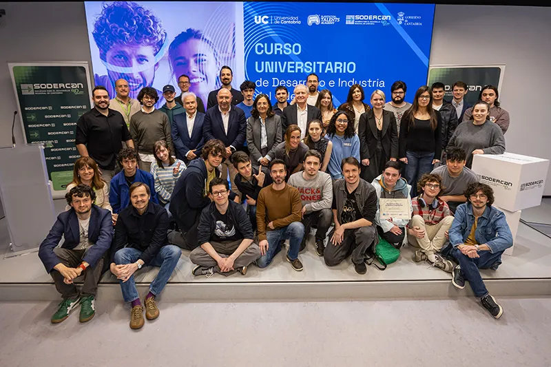 Imagen de archivo de la primera edición del Curso de Desarrollo e Industria de Videojuegos PlayStation Talents (Foto: Oficina de Comunicación)