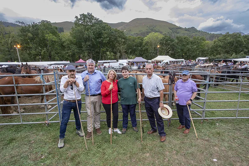 Noticias de Cantabria | El Cántabro | El Gobierno apoya la Feria de Ganado de Puentenansa que ha contado con 1.400 animales procedentes de 20 ayuntamientos