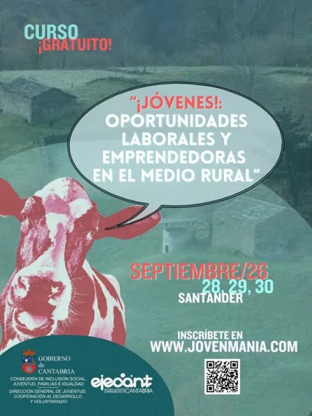 El curso va dirigido a jóvenes de 16 a 30 años que inician su trayectoria profesional, buscan reorientar su carrera o lanzar su primer negocio.