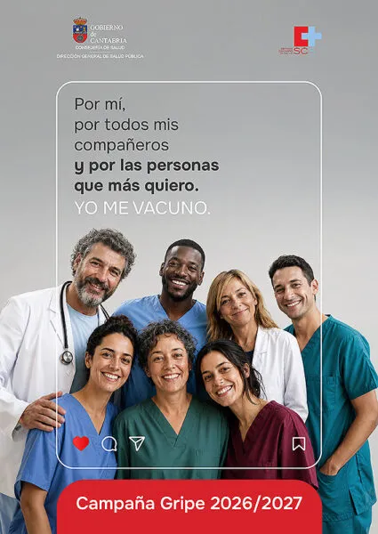 Mañana arranca progresivamente la campaña de vacunación 2026-2027 contra las infecciones respiratorias (Foto: Gobierno de Cantabria)