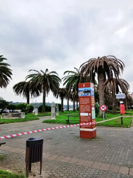 Noticias de Cantabria | El Cántabro | Cerrado el acceso al palmeral por seguridad