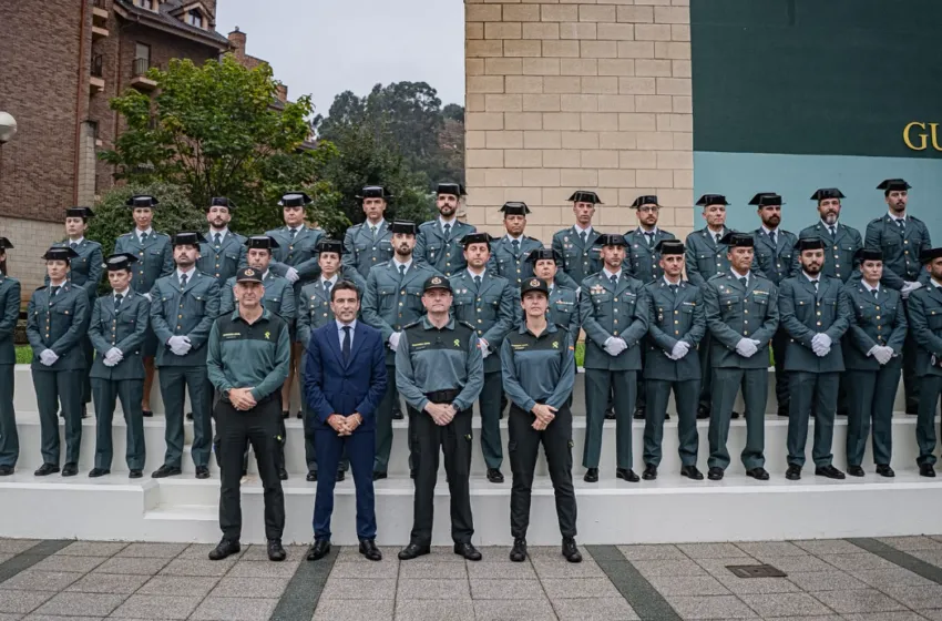  Cantabria recibe este viernes 43 nuevos guardias civiles