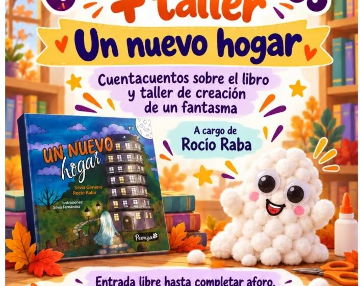  La Biblioteca municipal de Renedo, segunda parada este viernes del cuentacuentos del libro infantil titulado “Un nuevo hogar” de Rocío Raba
