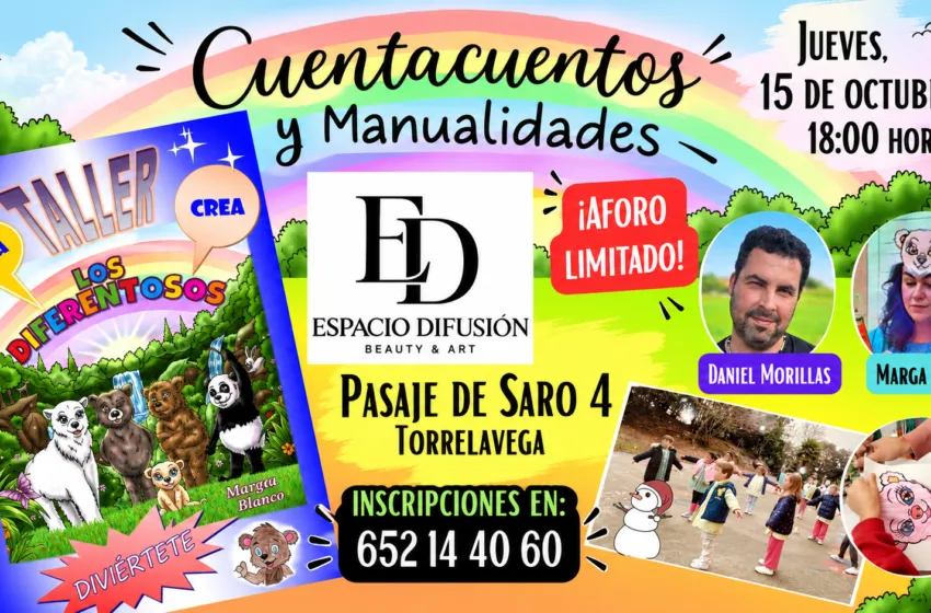  ‘Los Diferentosos’ llegan a Torrelavega con un taller infantil sobre respeto y cuidado de la naturaleza